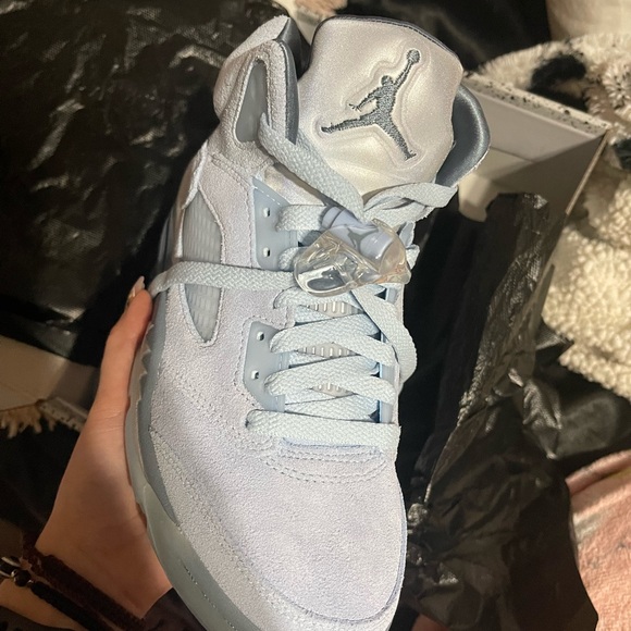 Jordan 5 Retro Blue Bird - Picture 6 of 7